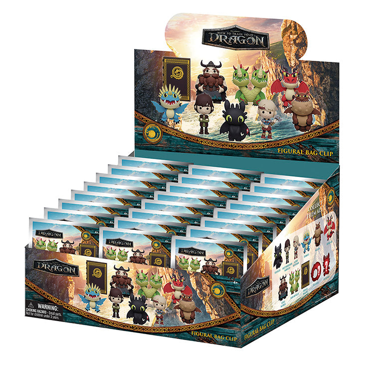 How To Train Your Dragon 3D Collectable Keychains